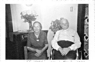 55th wedding aniversary, Dec. 2, 1952.